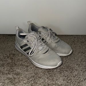 White Adidas Tennis Shoes Size 7 Womens